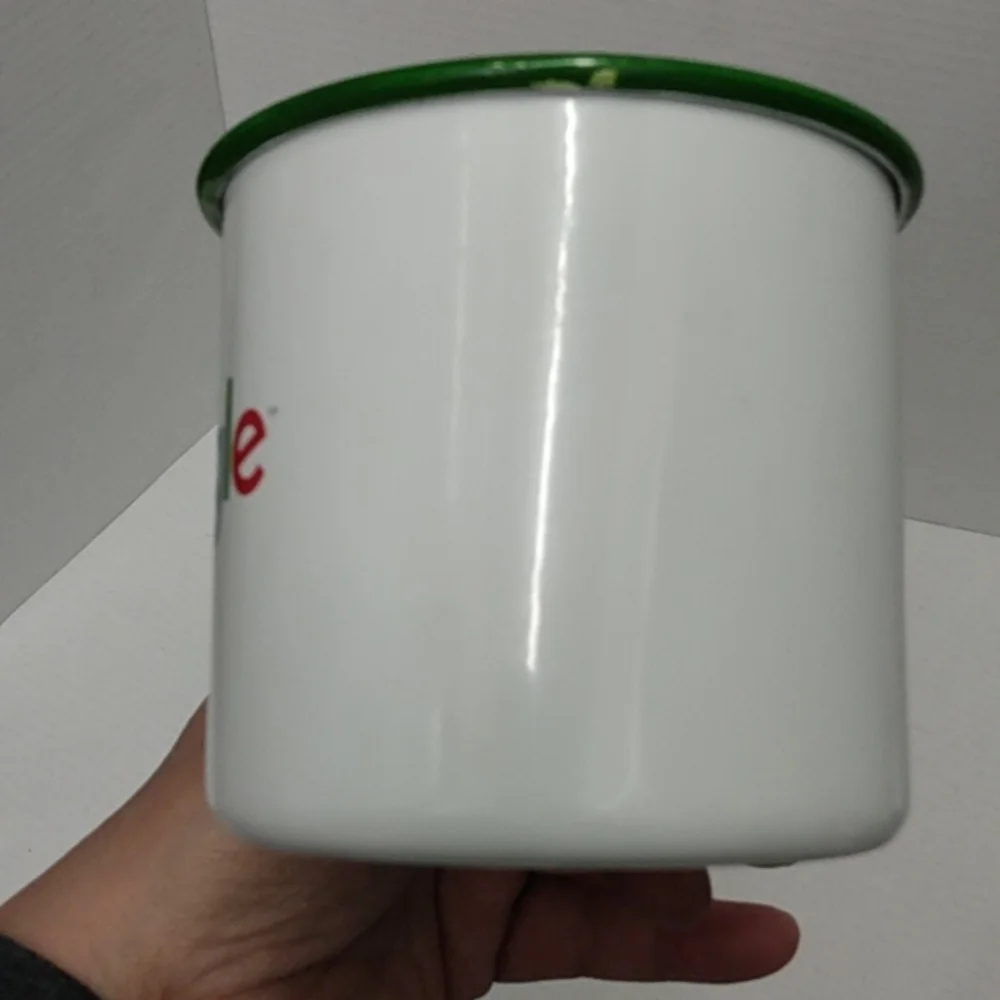 Google Enamel Graniteware Mug
